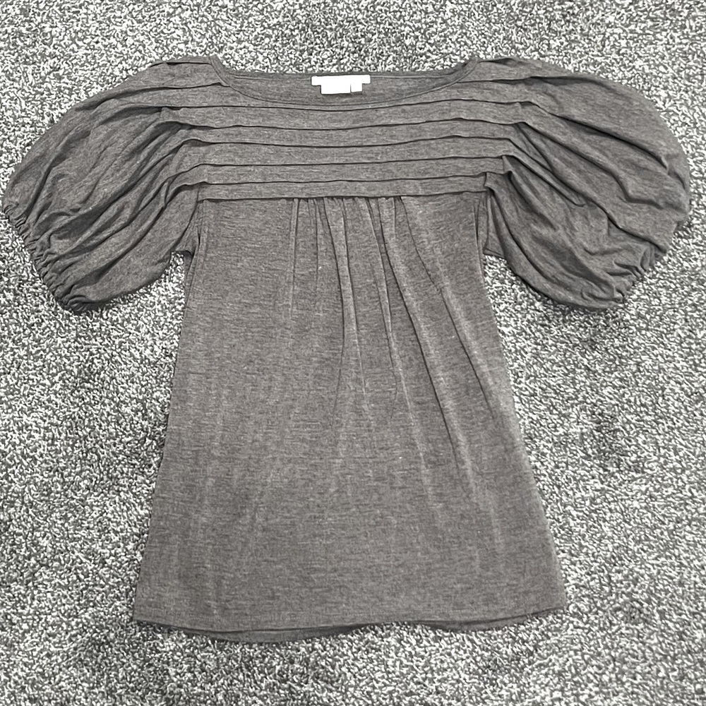 To The Max BCBG Bubble Sleeve Top